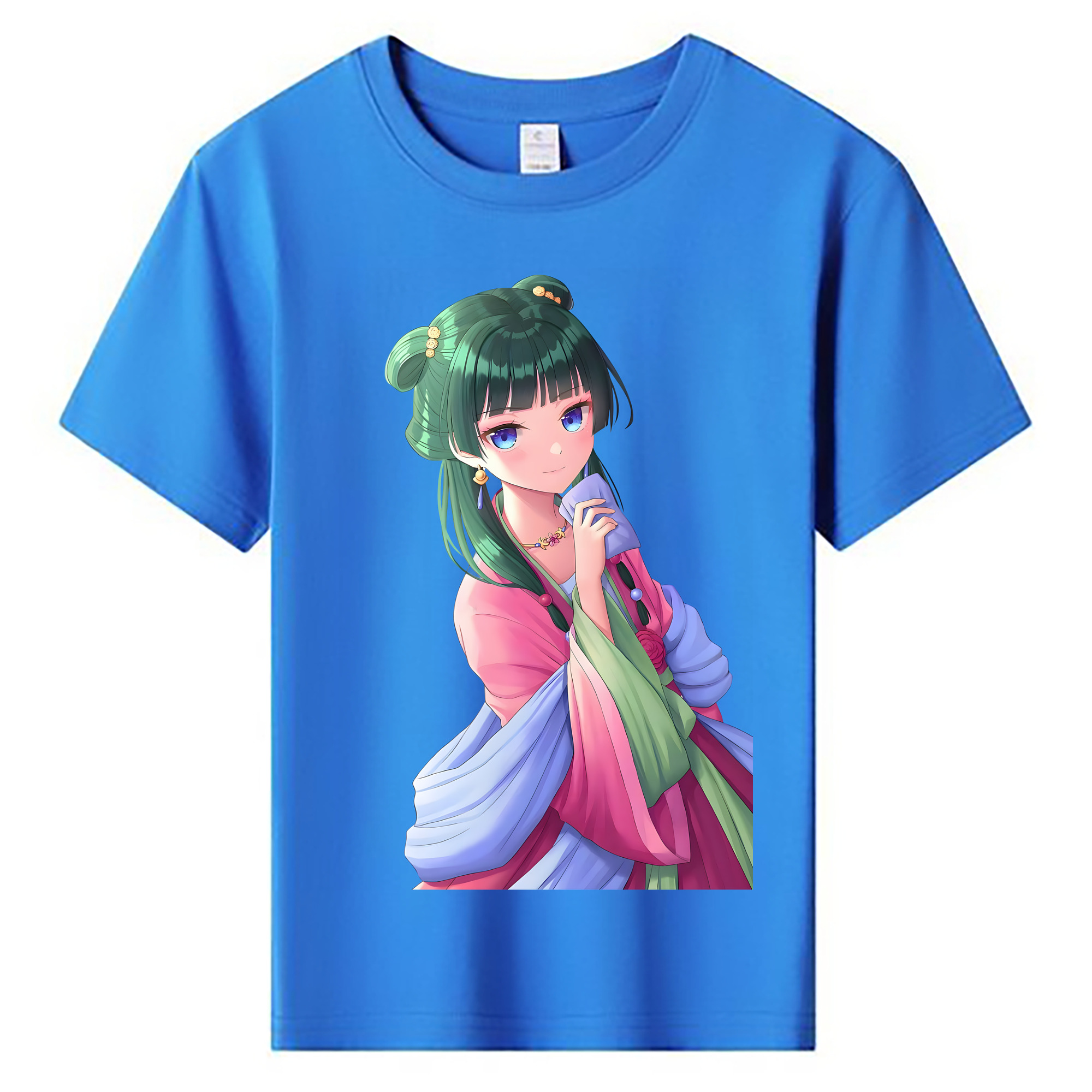 （画像用） 薬屋のひとりごと The Apothecary Diaries 綿100％キッズTシャツ（フロントプリント）